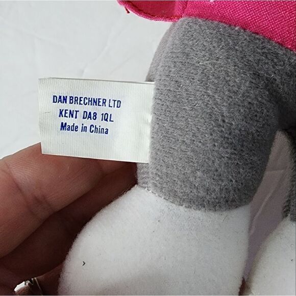 Vintage Cloud 9 Stuffed Easter Bunny Rabbit Posable Ears Dan Brechner LTD - Picture 4 of 4